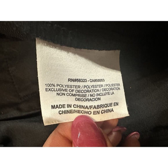 Nike Golf Dri Fit Pants Mens Size 34x32 Black Performance Tech Logo Pockets EUC - Picture 16 of 16